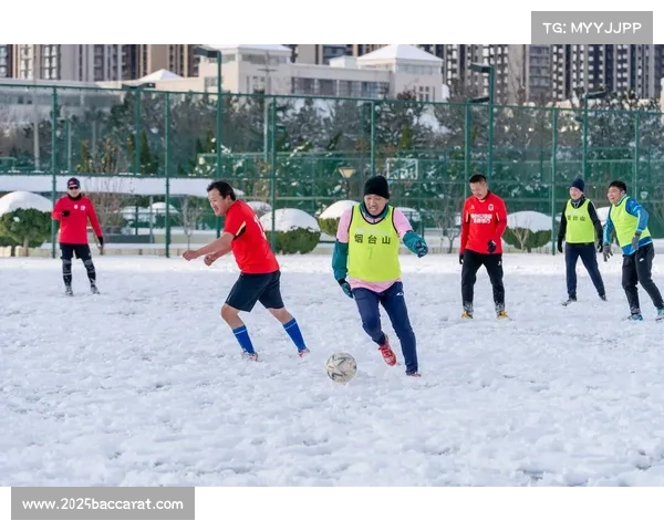 雪地球赛家长场边记录孩子表现,家庭参与助推运动普及